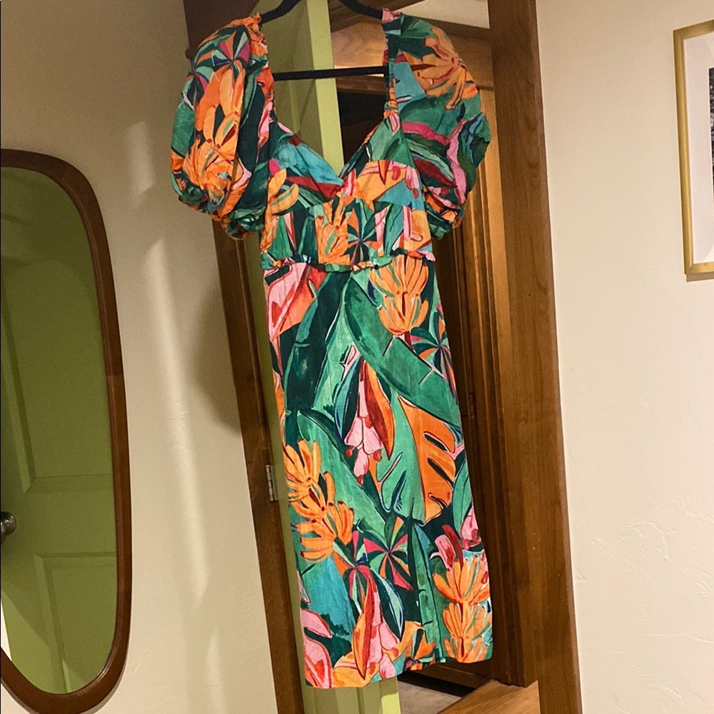 Excellent condition farm rio midi dress